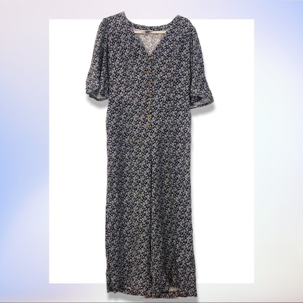 🌊BLUE🌊 Universal Thread Floral Jumpsuit